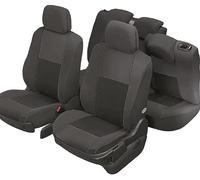 DBS - Coprisedili Personalizzati per Duster (dal 01/2018)| Copertura per Auto/Interni | Alta Gamma | Set Completo in Tessuto | Montaggio rapido