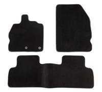 DBS 01763934 Tappetino in Moquette in Finta pelle nero anteriore e Posteriore