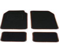 DBS 01765794 Tappetini universali anteriore e Posteriore nero arancione