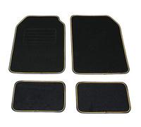 DBS - Tappetino abitacolo - Veicolo/Auto - 4 Pezzi : Anteriore + Posteriore - Universale - Antiscivolo