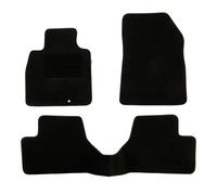 DBS 1765709 Tappetini Auto - Su Misura - Tappetini pianale Auto - 3 Pezzi - Antiscivolo - Moquette nera 900g/m² - Finitura Velluto - Gamma Star