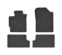 DBS 1765928 Tappetini Auto in Gomma - Su Misura - Tappetini pianale Auto - 4 Pezzi - Gomma Alta Qualitá - Inodore - Antiscivolo - Bordi Rialzati