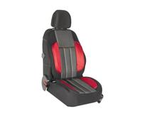 DBS - Coprisedile - Veicolo/Auto - Rosso - Grande Confort - Antiscivolo - Compatibile Airbag - Universale