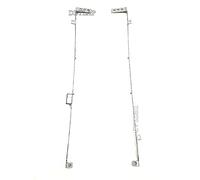 DBTLAP Cerniera Compatible per dell E6530 Staffa dello Schermo Cerniera EC0LH000400/500