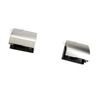 DBTLAP Compatibile per dell Inspiron 15R-3521 3537 3535 LCD Cornici e Cerniere Hinge Smussatura Axis Shell Silver Part