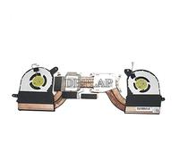 DBTLAP CPU Ventilatore Compatibile per Dell Alienware 13 R1 R2 CPU + GPU Raffreddamento Ventilatore DFS1700054N0T F0J7 DFS481105F20T FGJ6 + Heatsink Disipador de calor