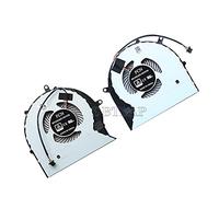 DBTLAP CPU Ventilatore + GPU Ventilatore Compatibile per ASUS FX63VM FZ63VM FX63VM7300 GL703VM Laptop Raffreddamento Ventilatore