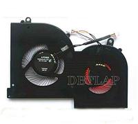 DBTLAP GPU ventola di raffreddamento Compatibile Per MSI GS65 GS65VR MS-16Q1 MS-16Q2 MS-16Q3 Series 16Q2-GPU-CW E149618 BS5005HS-U3N GPU Ventilator