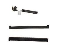 DBTLAP Grommet Rubber Rail + XDYGX HDD Cavo connettore Compatibili per dell XPS 15 9550 9560 Precision 5510 5520 Series