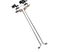 DBTLAP Schermo a Cristalli liquidi Cornici e Cerniere Hinges Rails Left+Right Impostato Compatibile per Samsung NP300E5K 300E5K Series