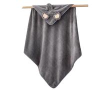 DBTW 80x80cm Accappatoio Neonato con Cappuccio, Asciugamano Neonato Bagnetto Extra Assorbente con Cerchietto per Capelli, Telo da Bagno Asciugamano Poncho Neonato per Ragazzi Ragazze