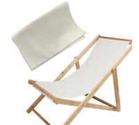 Dbvnnsy 45x17 tessuto di sostituzione della sedia da patio pieghevole, copertina da sole portatile pesante per giardino, piscina, spiaggia e stile da campeggio 2