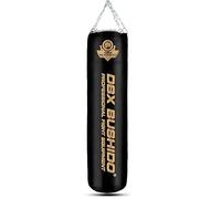 DBX BUSHIDO SPORT Sacco da boxe riempito con granuli di gomma 130 cm - sacco da 60 kg - allenamento boxe e kickboxing - punching bag (oro con granuli)