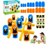 DBZMODISCH Tic-Tac-Toe Game,Big Eat Small Juego Set,Gioco interattivo Genitore-Figlio,Gioco da Tavolo Puzzle per Bambini,Gobblet Gobblers Gioco da Tavolo,Gioco da Tavolo interattivo per Genitori