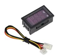 DC 0-100V 10A LED 100A - Amperometro voltmetro digitale a doppio display | Tester del misuratore di corrente di tensione | Pannello multimetro Digitall | METRR AMPERAGE VOLT AMP AMPAGGIO - Monitoraggi