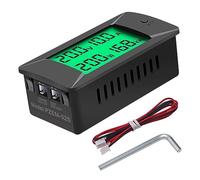 DC 0-300V 300A Voltmetro Amperometro Tester Batteria For Auto Energia Elettrica Tensione Misuratore Di Potenza Monitor 12v 24v 48v 96v Shunt(PZEM-025 100A)