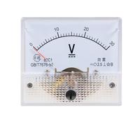 DC 0-30V Analog Pannello Voltmetro Volt 85C1 2.5% margine di errore