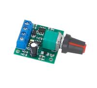 DC 1.8V 3V 5V 6V 12V 2A 1803BK PWM Motor Speed Controller Low Voltage Motor Speed Regulator Switch PWM Adjustable Drive Module(1803BK PWM X100)