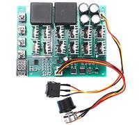 DC 10-55V 12V 24V 36V 48V 55V 100A regolatore di velocità del motore PWM HHO RC interruttore di controllo inverso con display a LED