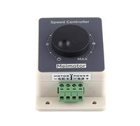 DC 10-60V 20A Controllo della velocità del motore, Regolatori di velocità del controller PWM Interruttori rotanti a variazione continua, Regolatore di velocità variabile a tenuta stagna