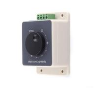 DC 10-60V 20A per PWM Motor Controller Impermeabile per 12V 24V DC Motori con Terminali a Vite e Indicatori LED Bianco