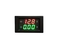 DC 1000A Shunt LED Digital Voltmetro Amperometro DC 0-100V 300V 600V Misuratore di tensione e corrente Doppio metro Ampere Tester di tensione Amp Gaug (Color : Black cover, Size : DC600V)
