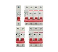 DC 1000V 1P 2P 3P 4P Solar Circuit Breaker Overload Protection Switch 6A 10A 16A 20A 25A 32A 40A 50A 63A Photovoltaic MCB PV EKFBQBGW(2P,40A)