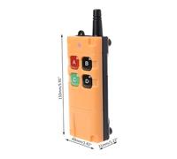 DC 12/24/36 4CH Ricevitore radio con interruttore di telecomando senza fili con antenna for ventose for telecomando a lunga distanza 2000M,Segnale Super Stabile(GK06TX 1PCS)