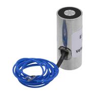 DC 12 V 10 N 3 lb/1 Kg Aspirazione Tenuta Ventosa Rotondo Magnete Elettrico Cilindro Solenoide Elettromagnete 13 x 30mm