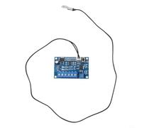 DC 12 V 24 V automatico per PWM PC CPU ventola regolatore di velocità di controllo della temperatura, 4A multi-filo DC Fan Controller con avvio regolabile e impostazioni di velocità massima per armadi