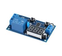 DC 12 V, timer di ritardo del ciclo, scheda modulare relè regolabile, ciclo continuo con indicatore LED