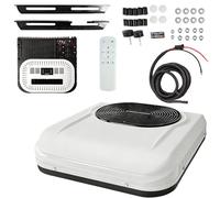 DC 12 Volt 24 Volt Climatizzatore per Camper da Tetto 1800W Raffreddamento Inverter Stazionario con Protezione Batteria per Notte Camion Roulotte Camper(Rotor Type,24V)