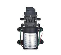DC 12V 120PSI 5L/Min Pompa acqua a membrana ad alta pressione Nero Micro pompa acqua elettrica Pompa autoadescante Spruzzatore d'acqua Lavaggio auto(Mode B)