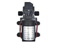 DC 12V 120PSI 5L/Min Pompa acqua a membrana ad alta pressione Nero Micro pompa acqua elettrica Pompa autoadescante Spruzzatore d'acqua Lavaggio auto(Mode A x 10Pcs)