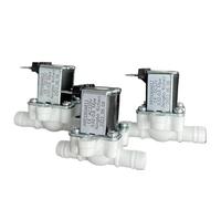 DC 12V 24V 220V Elettrovalvola elettrica Magnetica Normalmente Chiusa Elettrovalvola di Pressione Valvola di Ingresso Flussostato Ingresso Aria Acqua(24V)