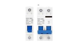 DC 12V 24V 48V 36V 72V MCB Batteria Auto Protector Mini Circuit Breaker DZ47 Polo positivo e negativo Interruttore di protezione Isolatore(2P-2P,DC 80A)