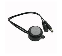 DC 12V 24V 5A induzione del corpo umano interruttore sensore PIR rilevatore da soffitto di movimento ritardo controllo regolabile(Black,Round)