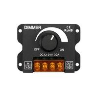 DC 12V-24V Dimmer LED 30A Controller LED monocromatico PWM Striscia di luce dimmerabile digitale Controller dimmer LED luce monocromatica