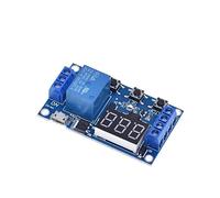 DC 12V 24V Dual MOS LED Digitale Tempo di Ritardo Relè Trigger Ciclo Timer Interruttore Circuito Modulo Controllo Temporizzazione FAI DA TE