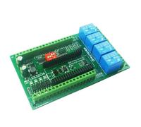 DC 12V 24V ESP32 Expansion Board ES32C14 Module for PLC Smart Home IOT Diy Digital Analog DAC ADC IO Relay Switch18(DC 24V With Shell)