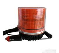 DC 12V/24V LED for auto colore rosso/blu lampeggiante evidenzia segnale rotondo luce stroboscopica 9 modalità lampeggiante luce di avvertimento della luce della polizia lampada(12V yellow)