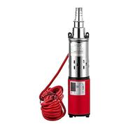 DC 12V/24V Pompa Ad Acqua Solare Ad Alta Pressione Pompa for Pozzi Profondi Pompa Sommersa Ad Alto Sollevamento 30-50M Giardino di Casa Irrigazione Agricola(12V Lift 30m)