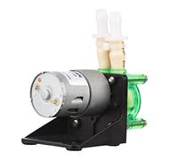 DC 12V / 24V Pompa dosatrice Pompa peristaltica Mini Pompa for acqua liquida BPT Tubo autoadescante 700mL/min for Aquarium Lab L Panel Style per pulizie domestiche, barche, roulotte, ecc.(12V)