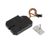 DC 12V 2A serratura dell'armadio elettrico, armadio di controllo elettrico elettromagnetico armadietti cassetto chiusura a scatto acciaio nero