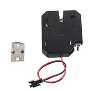 DC 12V 2A Serratura Magnetica Elettrica, Serratura Elettromagnetica in Acciaio al Carbonio, Serratura Elettromagnetica Chiusura a Comando Elettrico Serratura del Cassetto Armadio per Serratura Armadio