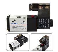 Dc 12V 3V210-08 2 Posizioni 3Way 1/4PT Air-Pneumatic Elettrovalvola 0.15-0.8MPa