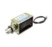 DC 12V 500mA 55N 10mm Tipo a pressione intelaiatura aperta movimento lineare sol