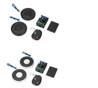 DC 12V Elettromagnete Telecomando 70mm Diametro 9mm Altezza 20kg Tenuta | Solenoide del metallo del consumo energetico basso 14W per automazione industriale automatizzata delle armi robotiche della