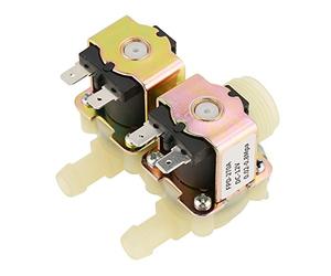 DC 12V G3/4" Elettrica Elettrovalvola Ottone Normalmente Chiusa Doppia Testa Acqua Valvola per Lavatrice