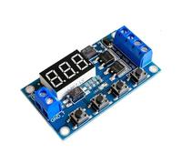 DC 12V MOS LED relè di ritardo digitale Trigger ciclo timer interruttore di ritardo scheda circuito modulo di controllo temporizzazione